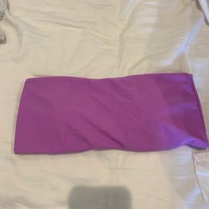 bandeau swimsuit top